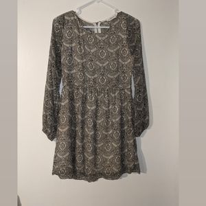 Abercrombie & Finch | Size XS | Cream Floral Dress